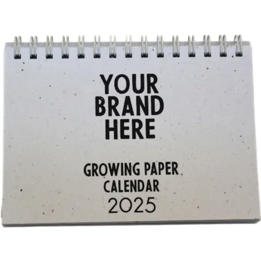 Plantable Paper Wiro Bound Calendar